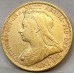 AUSTRALIA 1896 . ONE 1 SOVEREIGN . SYDNEY . GOLD